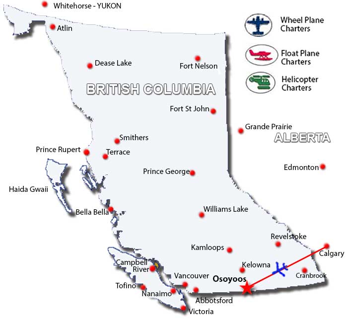 Osoyoos Map / satellite map of osoyoos.